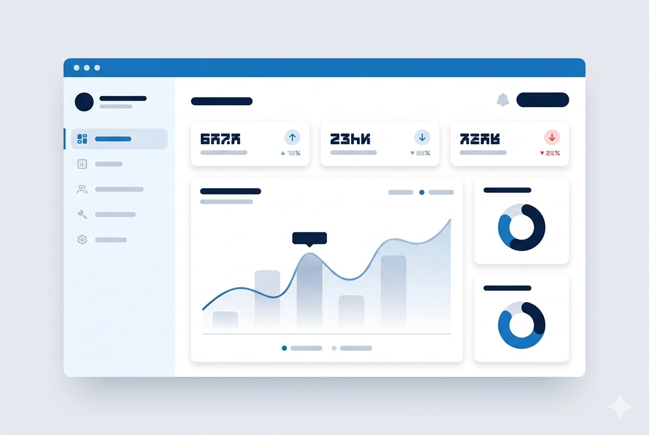 AI analytics and pricing dashboard screenshot